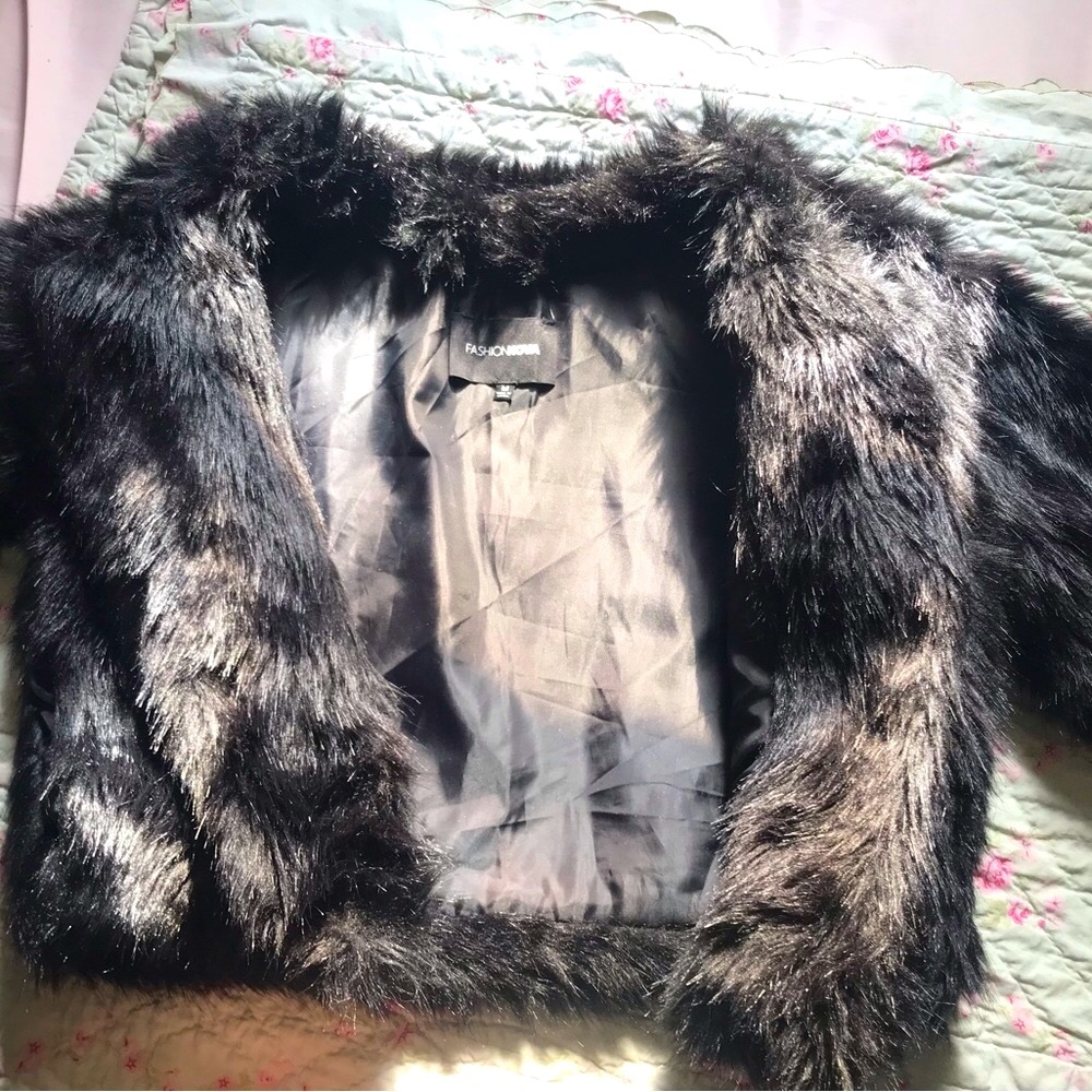 Black Fur Coat